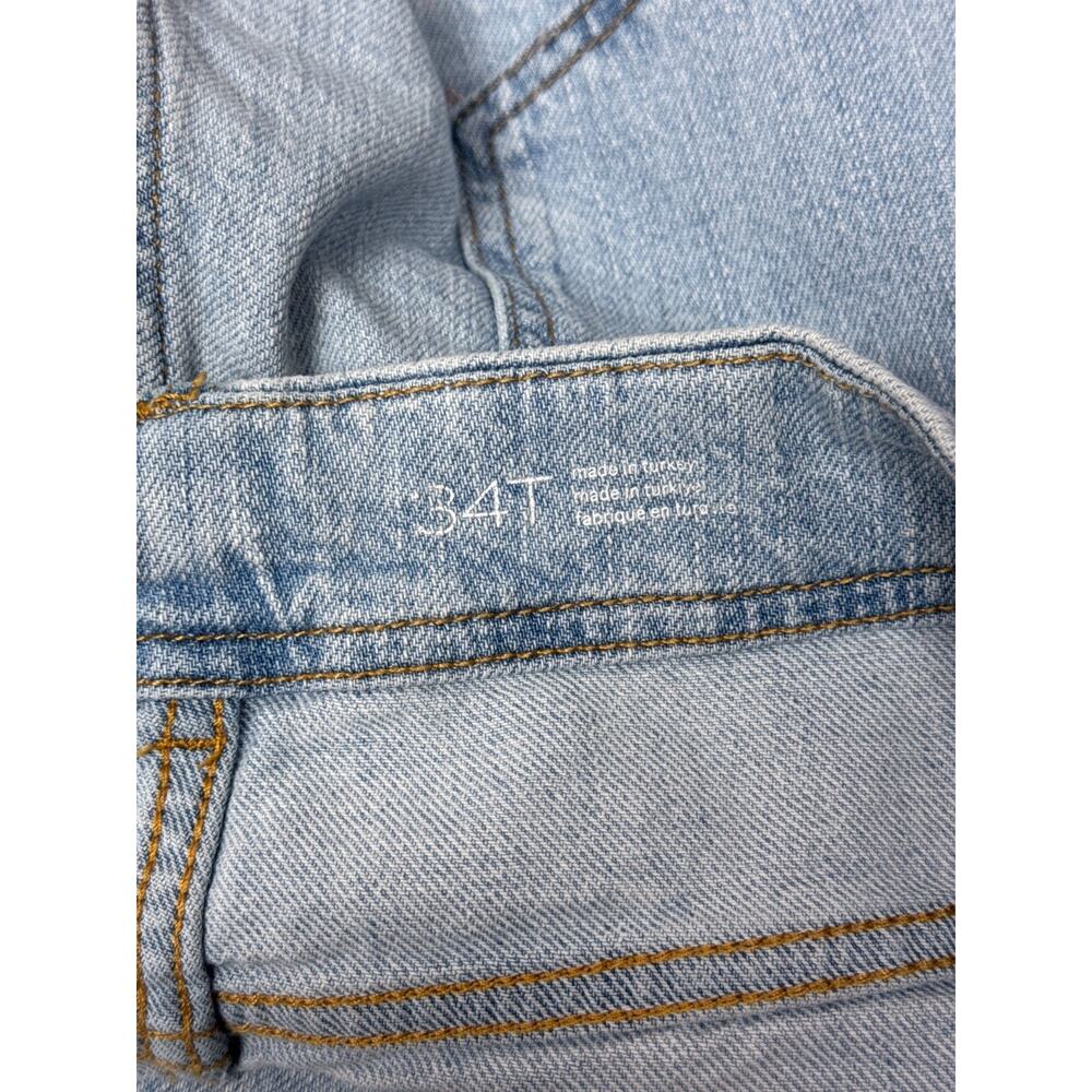 Anthropologie Light Wash Wide-Leg Flare Jeans - Picture 7 of 8